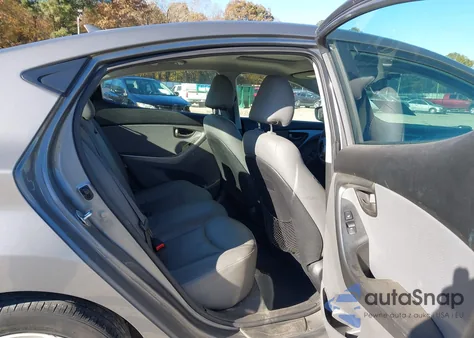 2013 Hyundai Elantra Limited из США, поврежденный, VIN 5NPDH4AEXDH259180